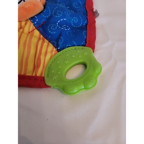 Lion Nuby Comfort Teether Teething Blanket Blankie 0m+ Squeaks BPA Free Lovey - Picture 7 of 16